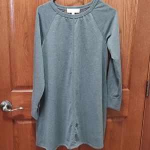 Long tunic worn once long enough for leggings!